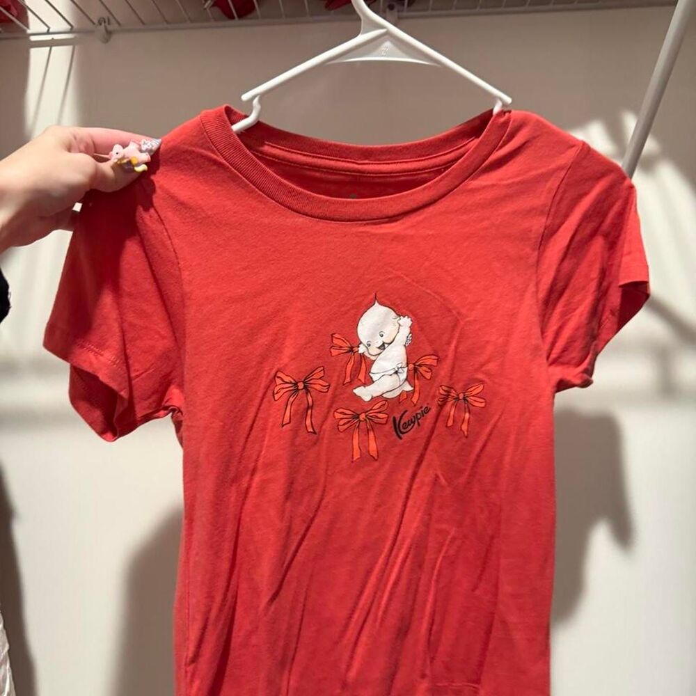 Unbranded Women's Red and Orange T-shirt